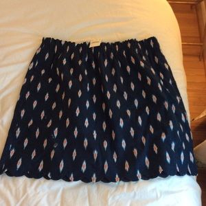 J.Crew scalloped sidewalk skirt, size 14